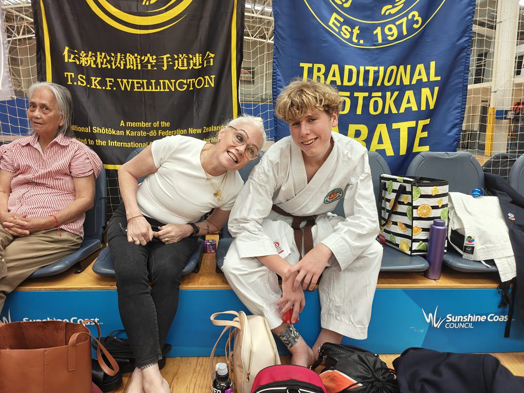 TSKF Wellington members at the Caloundra seminar in Australia